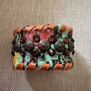 Kurtmen leather cuff bracelet